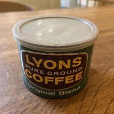 VINTAGE LYONS COFFEE TIN -