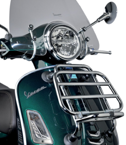 Vespa chrome front - vespa,