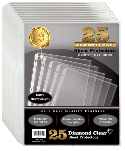 Gold seal sheet - seal,