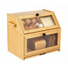 Large Bamboo Bread Bin Layer