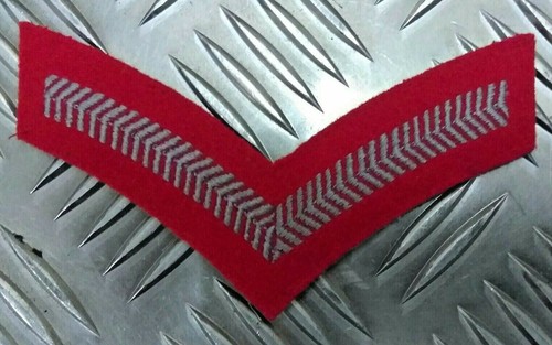 Lance corporal stripes patch - stripes,