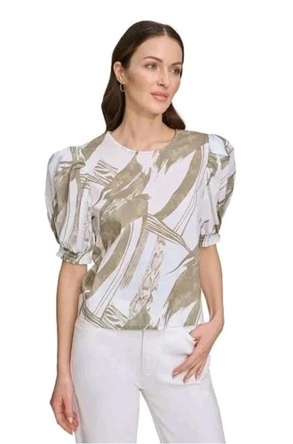 Dkny women white - voile, puff