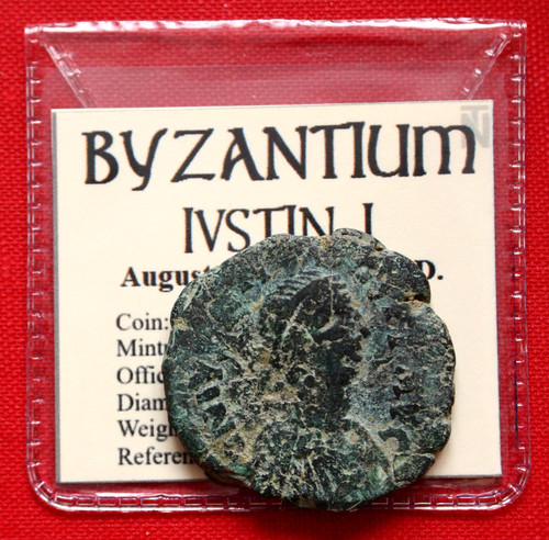 Byzantine justin genuine - i,