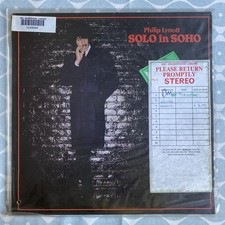 PHIL LYNOTT (THIN LIZZY) - SOLO IN SOHO - 1ST PRESS VINYL LP  - A1 / B1