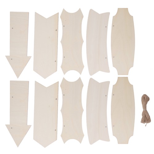 10pcs wooden arrows wall decor - wall,