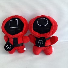 Squid Game Plush Toy Set Red