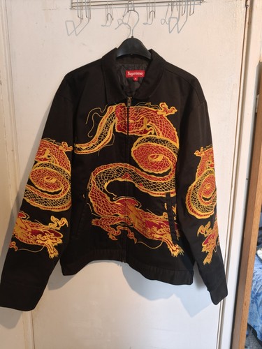 Supreme dragon work jacket - supreme,
