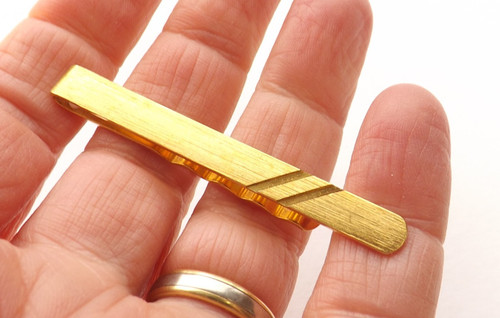 Vintage 1970s tie slide - vintage,