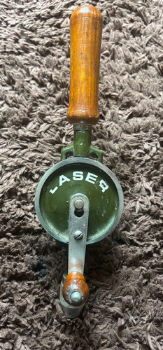 Vintage hand held drill - vintage,