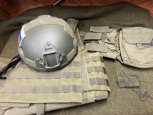 Airsoft helmet vest bundle - helmet,
