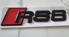 RS8 Rear Boot Lid Lettering