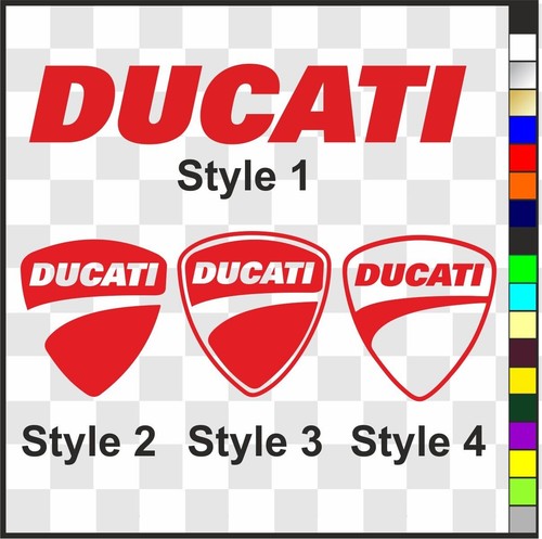 Ducati decals stickers 2 - ducati,