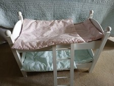 Doll Bed & Bedding for 18"