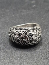 Sterling Silver Black Diamond