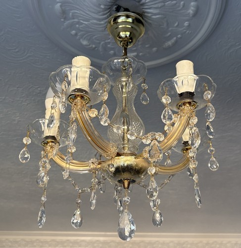 Vintage arm glass crystal - 5,