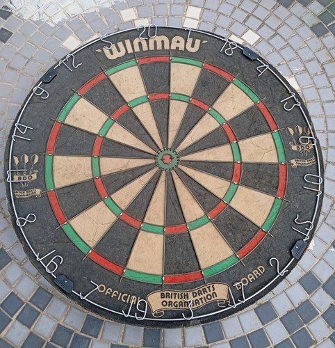 Vintage winmau british darts - british,