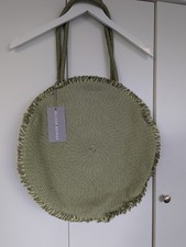 Oliver Bonas Green Circle Tote