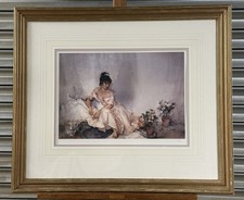 Charming Ltd Edition Print Titled Sensitive Plants By Sir William Russell Flint