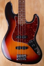 Fender American Standard Jazz Bass 2013 in 3-Colour Sunburst, with Gig Bag