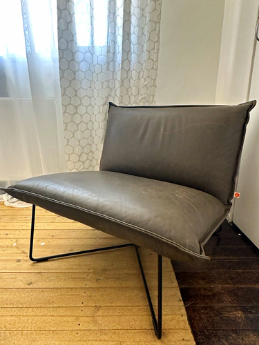 Jess design earl - grey, leather
