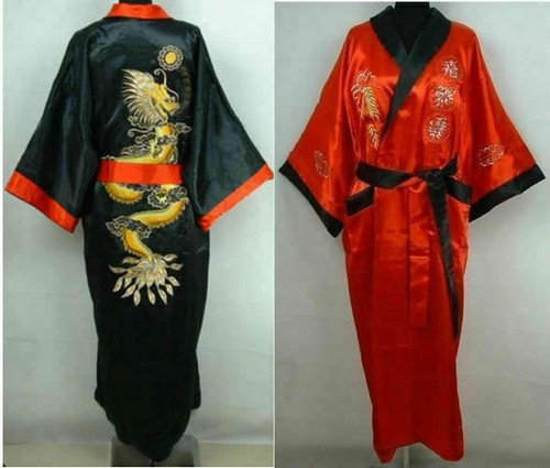 Men embroidered dragon - men's,