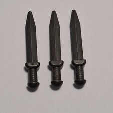 Lego - 3 x Pearl Dark Grey