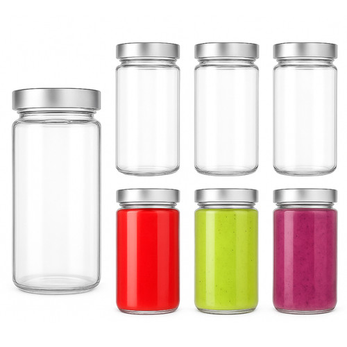 Glass mason jars - glass,