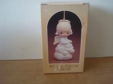 VINTAGE ENESCO PRECIOUS MOMENTS *BUT LOVE GOES ON FOREVER* 1980 JONATHAN & DAVID