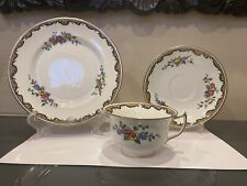 Vintage Hanley Hancock's China - England Trio Side Plate , Cup, Saucer Cira 1930