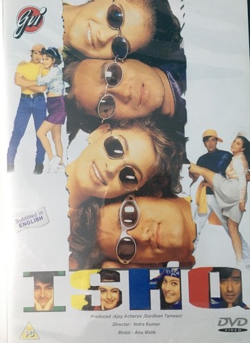 Ishq original bollywood dvd - original,