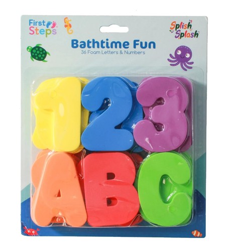Foam letters numbers 36 - foam,