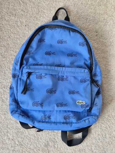 Lacoste neocroc print backpack - lacoste,