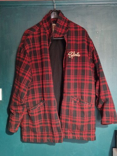 Red and black plaid lumberjack - plaid,