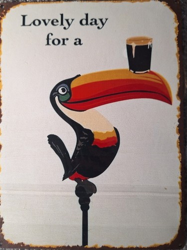 Guinness toucan bar sign - bar,