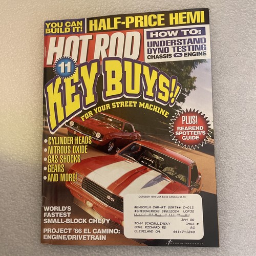 Hot rod magazine june 1989 - magazine,