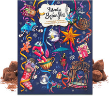 Monty Bojangles Vegan Chocolate Advent Calendar 2024 Chocolate Truffles (235G), 