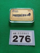 276. 24 ct Gold Plated RAF 100