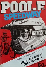 POOLE SPEEDWAY PROGRAMME: THE