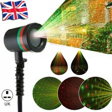 Christmas LED Moving Laser Projector Light Xmas Party Outdoor Landscape Lamp