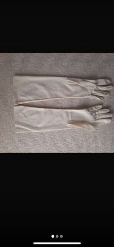 Vintage cream long opera - vintage,
