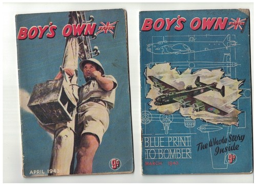 Boy own paper magazines - 6x,