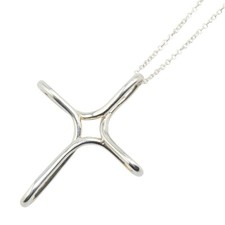Tiffany & Co. Infinity Cross Necklace in 925 Sterling Silver for Women