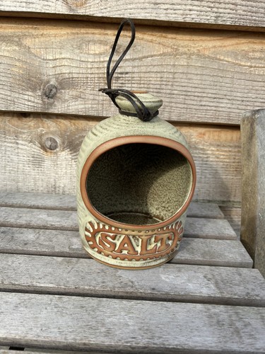 1970 pottery salt pig - pig,