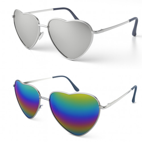 Heart sunglasses womens ladies - heart,