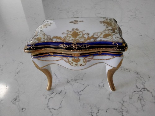 Noritake piano stool trinket - noritake,