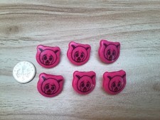 Acrylic Shank Buttons 1-Hole -