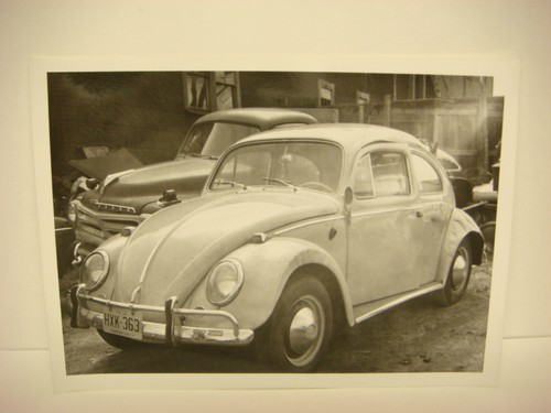 Vintage 1964 car wreck photo - 1964,