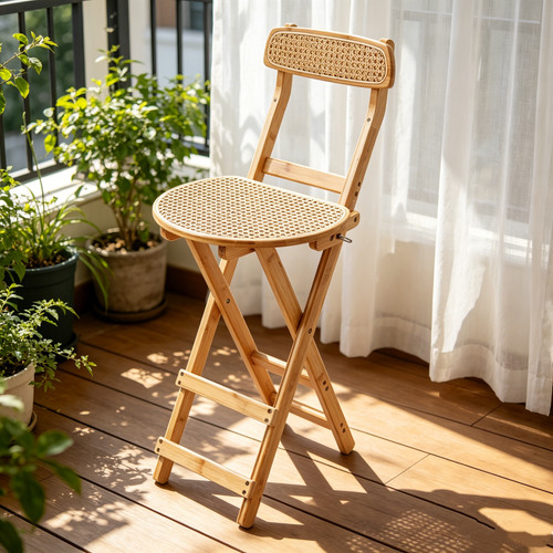 Bamboo bar stools kitchen - bamboo,
