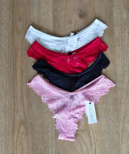 Valege lace tanga briefs - valege,