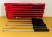 STELTON Fondue Forks Boxed Vintage Denmark Peter HOLMBLAD Jacobsen MCM Stainless